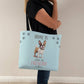 Home Is Where The Frenchie Is Tote Bag Grocery Shopping Reusable Bag Tote (TB-HmWhrFrnchIs-S2402) - You Make It Special