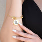 I LOVE YOU MORE Circle Bangle Bracelet-Gold (CBB-ILvYouMoreGld-S2312) - You Make It Special