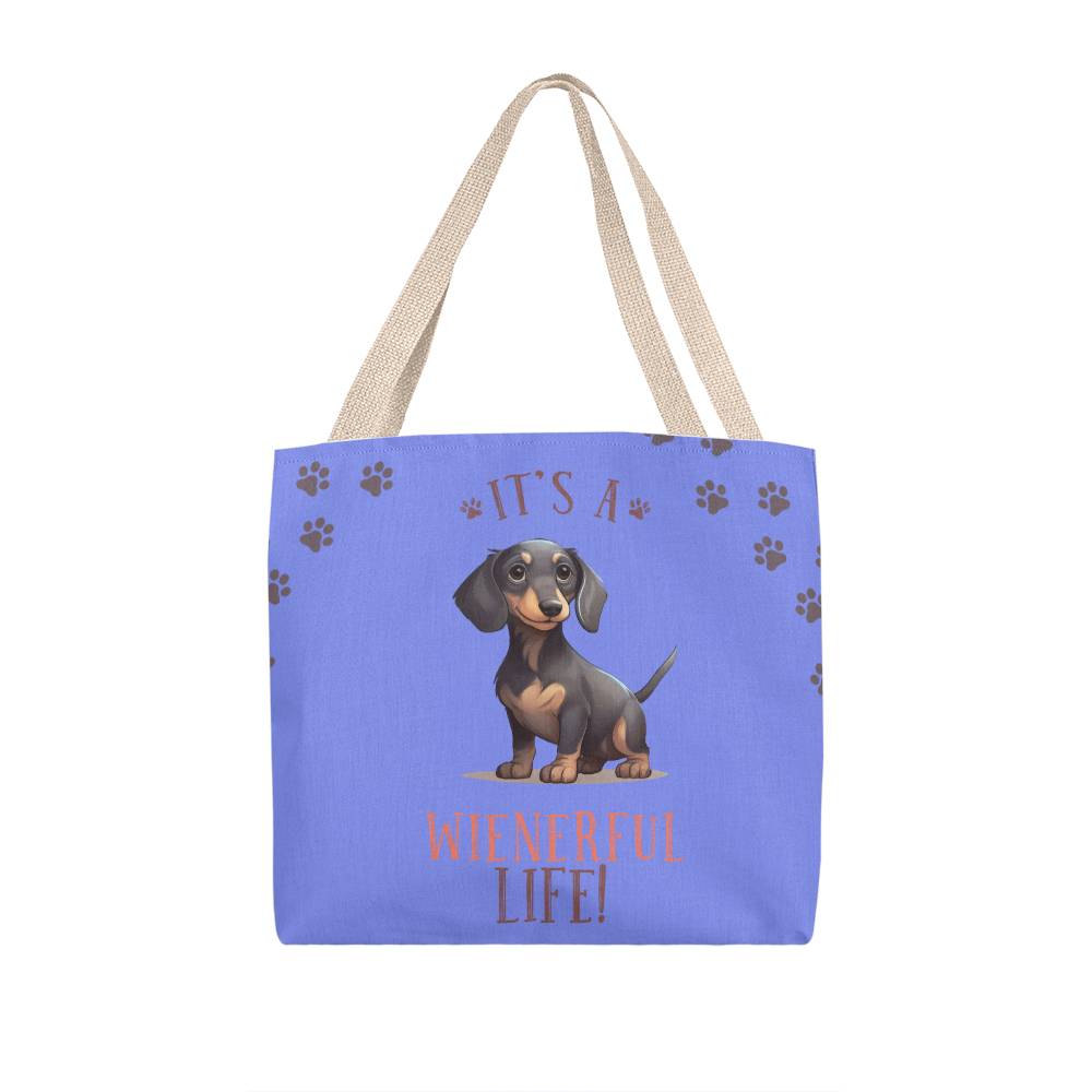 It's a Weinerful Life Tote Bag Grocery Shopping Reusable Bag Tote (TB-ItsWnrflLf-S2403) - You Make It Special