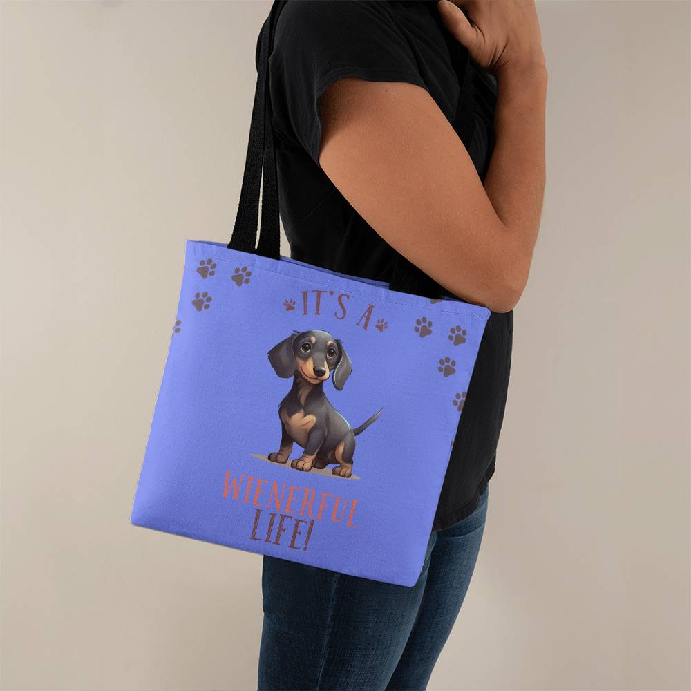 It's a Weinerful Life Tote Bag Grocery Shopping Reusable Bag Tote (TB-ItsWnrflLf-S2403) - You Make It Special