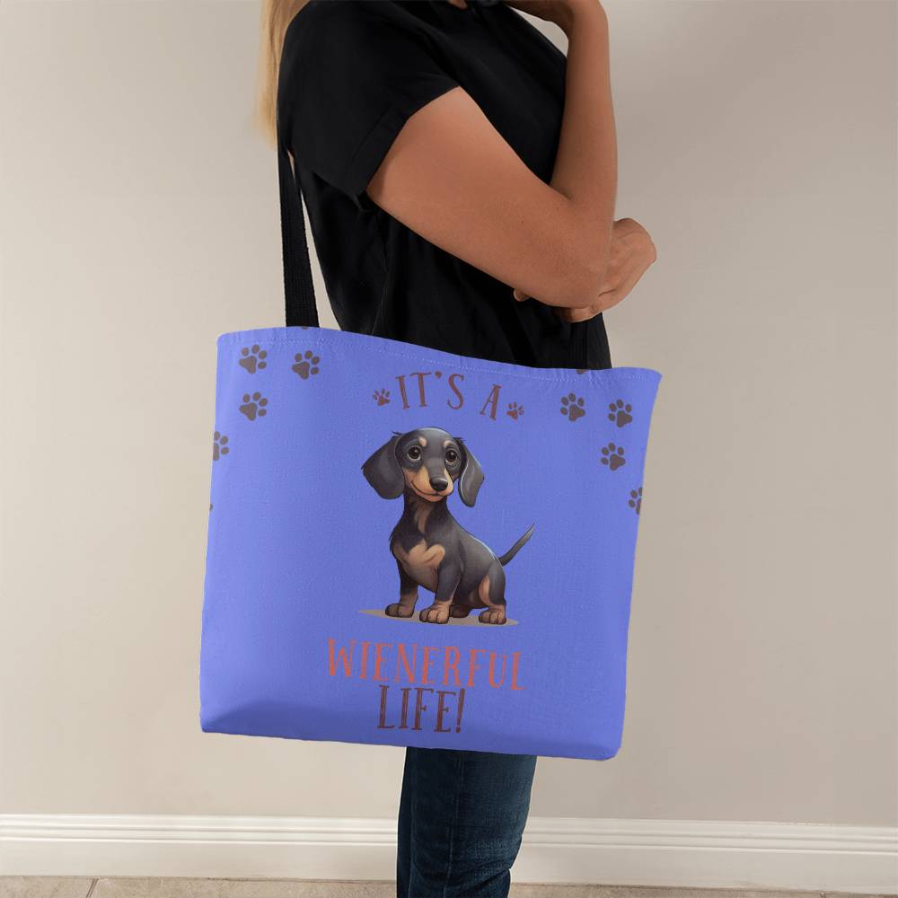 It's a Weinerful Life Tote Bag Grocery Shopping Reusable Bag Tote (TB-ItsWnrflLf-S2403) - You Make It Special