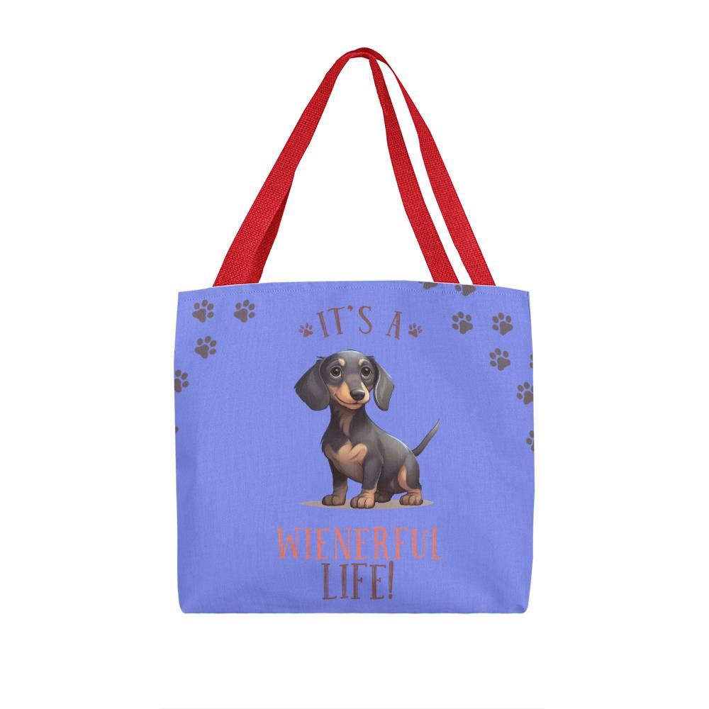 It's a Weinerful Life Tote Bag Grocery Shopping Reusable Bag Tote (TB-ItsWnrflLf-S2403) - You Make It Special