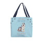 It's Not Dog Hair It's Husky Glitter Tote Bag Grocery Shopping Reusable Bag Tote - You Make It Special