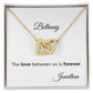 Personalize Recipient and Giver Names | Love Between Us (IHN-Per-Per-W-S2311) - You Make It Special