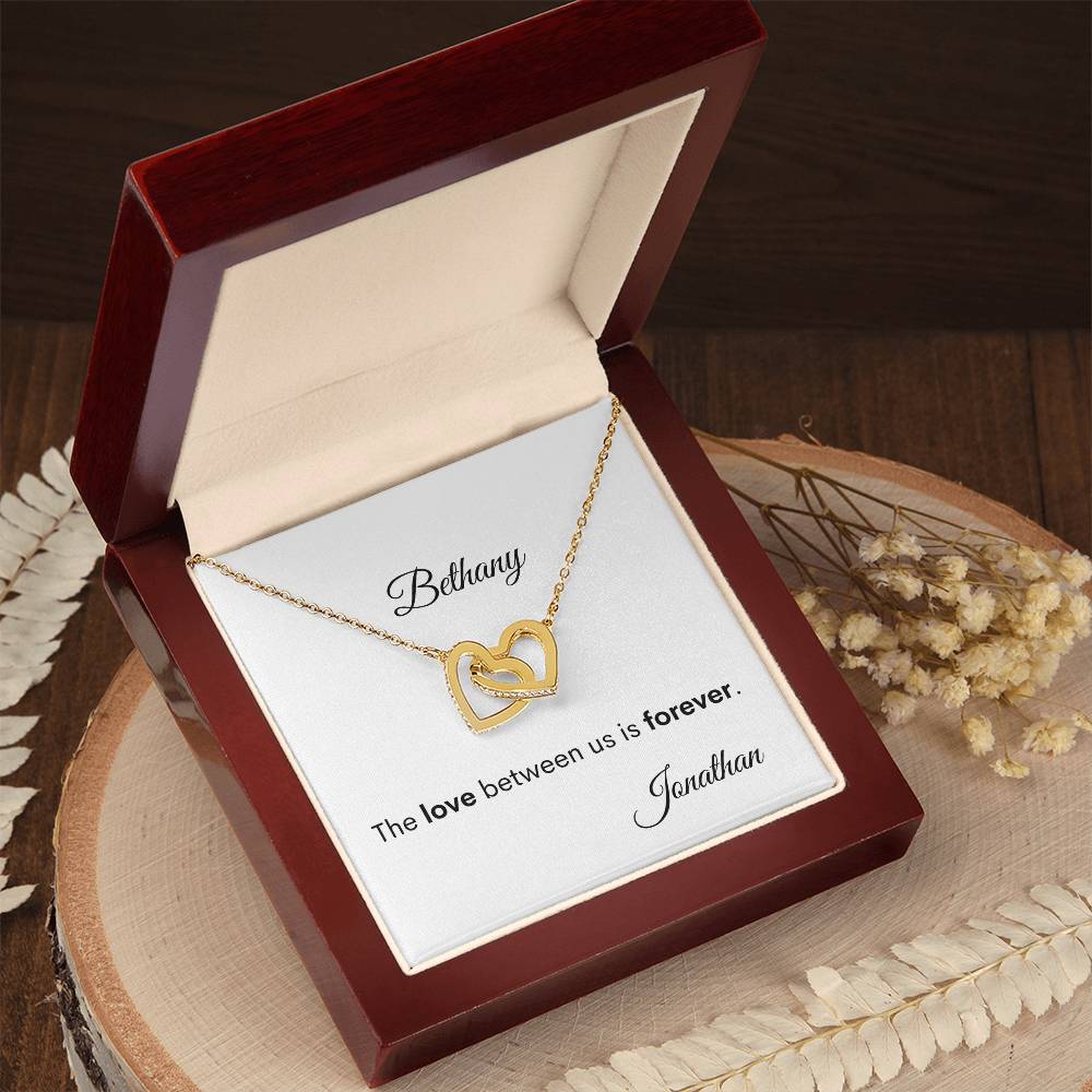 Personalize Recipient and Giver Names | Love Between Us (IHN-Per-Per-W-S2311) - You Make It Special