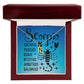 Scorpio necklace | Zodiac symbol necklace (ZN-SCORPIO-S2403) - You Make It Special