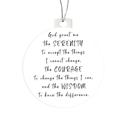 Serenity Prayer Ornament - You Make It Special