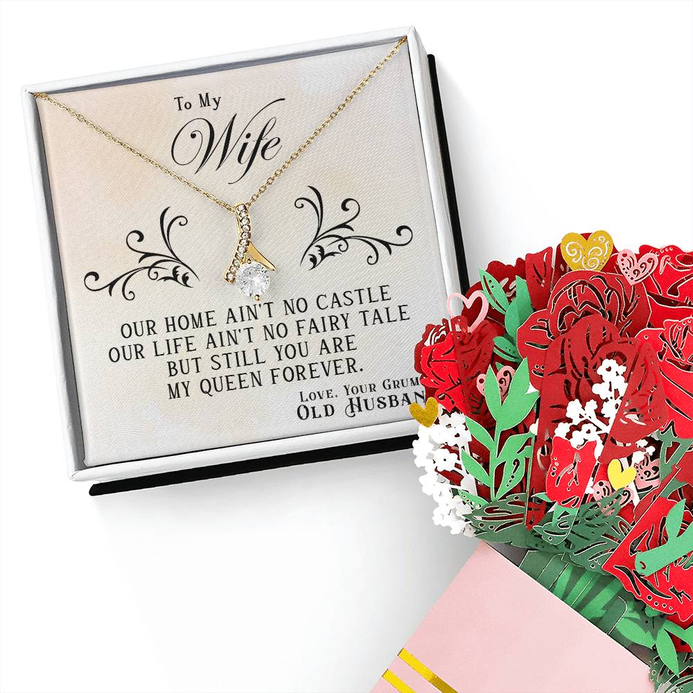 Soulmate | Alluring Beauty Necklace + Sweet Devotion Flower Bouquet Bundle - You Make It Special