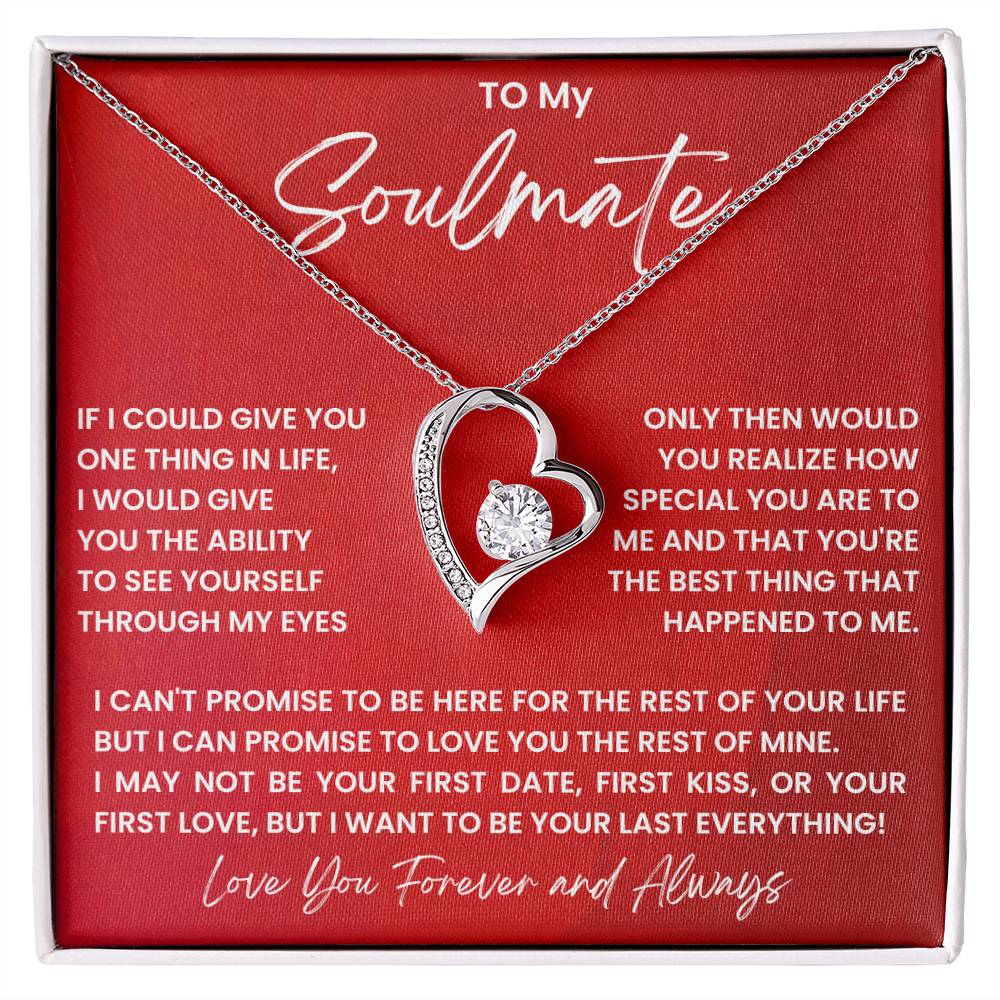 Soulmate | Forever Love Necklace + Sweet Devotion Flower Bouquet Bundle - You Make It Special