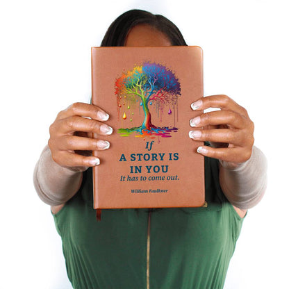 Story leather journal | If a story is in you - You Make It Special