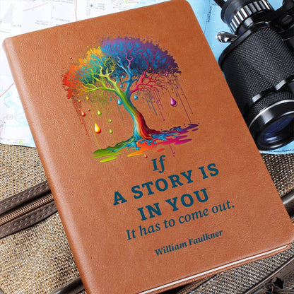 Story leather journal | If a story is in you - You Make It Special
