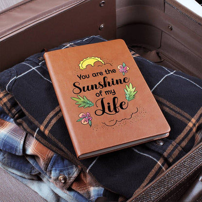 Sunshine | leather journal | You are the Sunshine (LJ-SUN-YOU-S2309) - You Make It Special