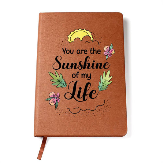 Sunshine | leather journal | You are the Sunshine (LJ-SUN-YOU-S2309) - You Make It Special