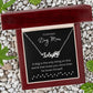 To Best Dog Mom - Personalize Name Necklace | A dog (PPNN-M-ME-BestDogMom-BK-S2309) - You Make It Special