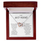 To Best Friend | HOW CAN I (IHN-BFF-ME-HOWCANI-W-S2309) - You Make It Special