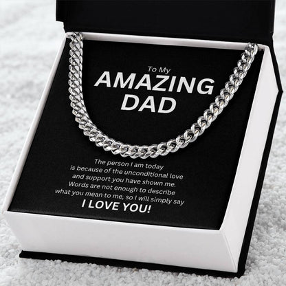 To Dad From child | The person I am today (CLN-Dd-CH-Theperson-BK-S2309) - You Make It Special