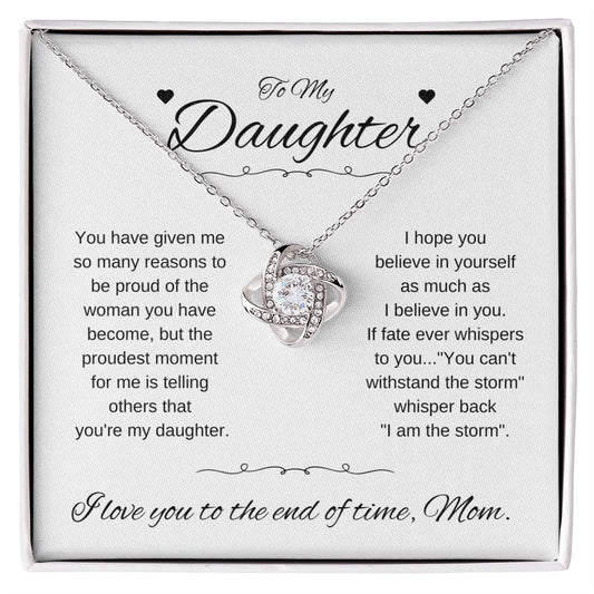 To Daughter From Mom | You have (LKN-D-M-Youhave-W-S2309) - You Make It Special