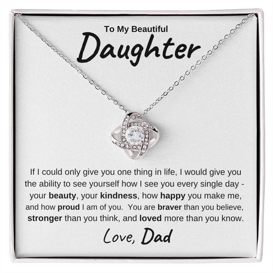 To Daughter Love Dad | If I could (LKN-D-Dd-IfI-W-S2309) - You Make It Special