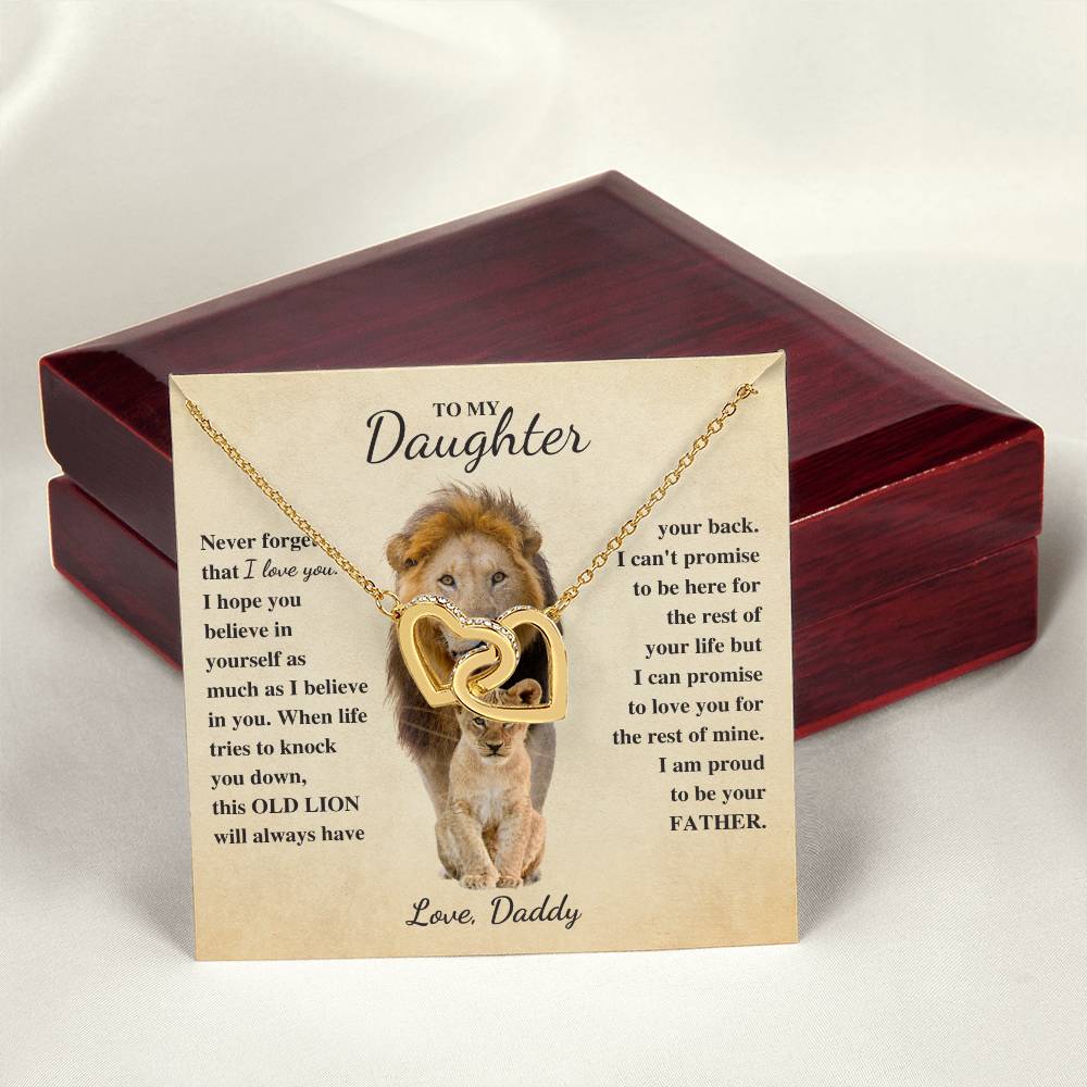 To Daughter Love Daddy | Old Lion | Never forget (IHN-D-Ddy-NeverForget-G-S2309) - You Make It Special