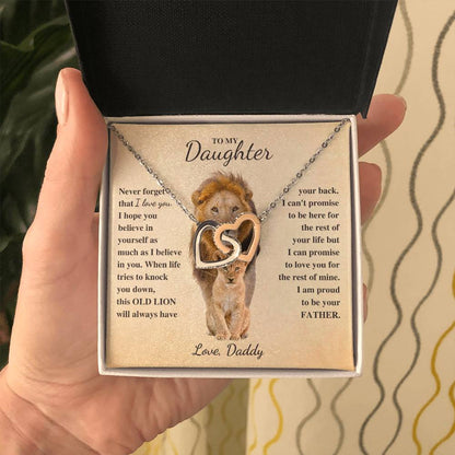 To Daughter Love Daddy | Old Lion | Never forget (IHN-D-Ddy-NeverForget-G-S2309) - You Make It Special