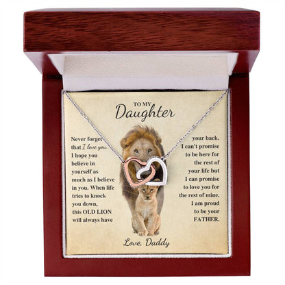 To Daughter Love Daddy | Old Lion | Never forget (IHN-D-Ddy-NeverForget-G-S2309) - You Make It Special