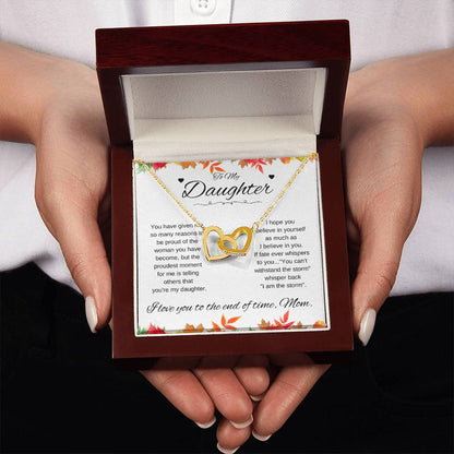 To Daughter Love Mom | Fall leaves | You have (IHN-D-M-FALLLVS-Youhave-W-S2309) - You Make It Special