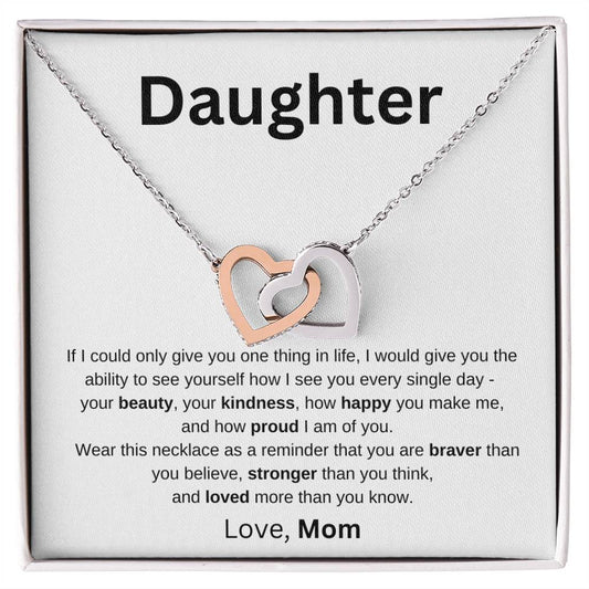 To Daughter Love Mom | If I could (IHN-D-M-IfICould-W-S2309) - You Make It Special