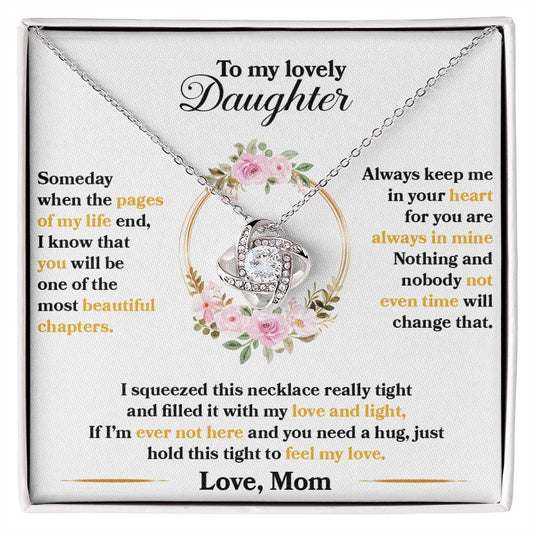 To Daughter Love Mom | Pages of My Life (LVKN-D-M-PagesOfMyLife-CR-S2311) - You Make It Special