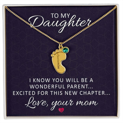 To Daughter (Mom to Be) From Mom | I know you will (BFN-D-M-IKNOWYOUWILL-BK-S2309) - You Make It Special