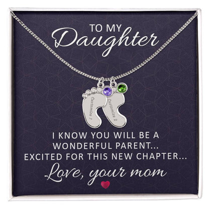To Daughter (Mom to Be) From Mom | I know you will (BFN-D-M-IKNOWYOUWILL-BK-S2309) - You Make It Special