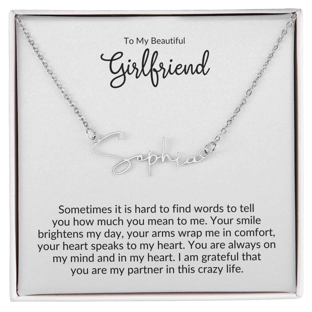 To Girlfriend | Sometimes it is hard (SSTN-GF-ME-SometimesItIsHard-W-S2309) - You Make It Special