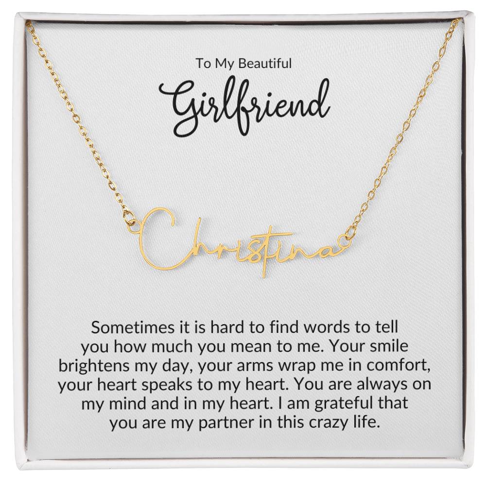 To Girlfriend | Sometimes it is hard (SSTN-GF-ME-SometimesItIsHard-W-S2309) - You Make It Special