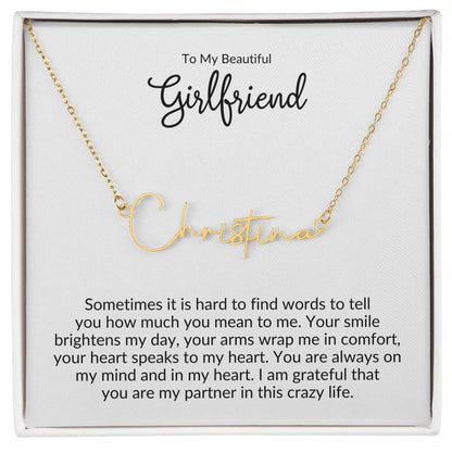 To Girlfriend | Sometimes it is hard (SSTN-GF-ME-SometimesItIsHard-W-S2309) - You Make It Special