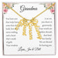 To Grandma, 2 - 4 grandchildren, Personalize Giver Name | You have ears (VE24N-GM-Per-YHEARS-W-S2309) - You Make It Special