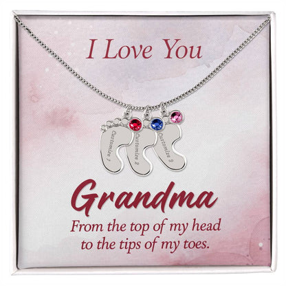 To Grandma | From the top (BF14N-GM-ME-FromTheTop-PK-S2309) - You Make It Special
