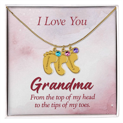 To Grandma | From the top (BF14N-GM-ME-FromTheTop-PK-S2309) - You Make It Special