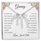 To Granny, 2 - 4 grandchildren, Personalize Giver Name | You have ears (VE24N-GNY-Per-YHEARS-W-S2309) - You Make It Special