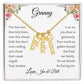 To Granny, 2 - 4 grandchildren, Personalize Giver Name | You have ears (VE24N-GNY-Per-YHEARS-W-S2309) - You Make It Special