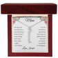 To MiMi from 1 grandchild From "Personalize Giver Name" | Personalized Vertical Name Necklace - You Make It Special