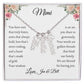 To Mimi with 2 - 4 grandchildren | You have ears | Personalized Multi Vertical Name necklace, white - You Make It Special