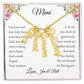 To Mimi with 2 - 4 grandchildren | You have ears | Personalized Multi Vertical Name necklace, white - You Make It Special