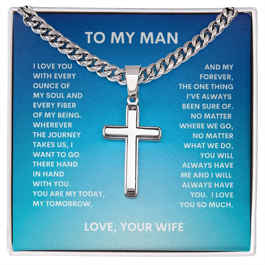 To My Man from Wife | I love you | ACCL-Mn-Wf-ILove-Bu-S2309 - You Make It Special