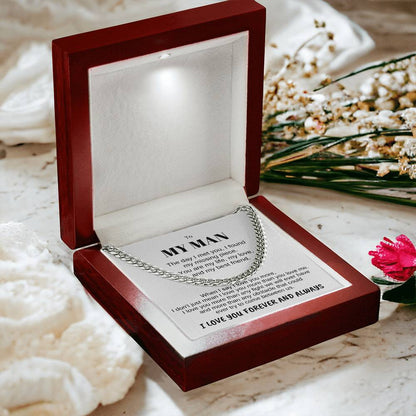 To MY MAN-Personalize Receiver Name | The day (CLN-MAN-ME-THEDAY-W-S2309) - You Make It Special