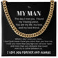 To MY MAN-Personalize Receiver Name | When I (CLN-PerMan-Me-WhenI-Bk-S2309) - You Make It Special