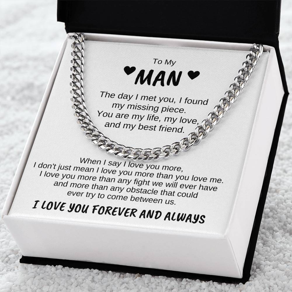 To My Man | The day (CLN-Man-Me-TheDay-W-S2309) - You Make It Special