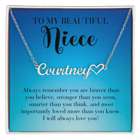 To Niece | Always remember (HNN-N-Me-AlwaysRemember-Bu-S2309) - You Make It Special