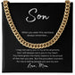 To Son From Mom | When you (CLN-S-M-WHENYOU-BK-S2309) - You Make It Special