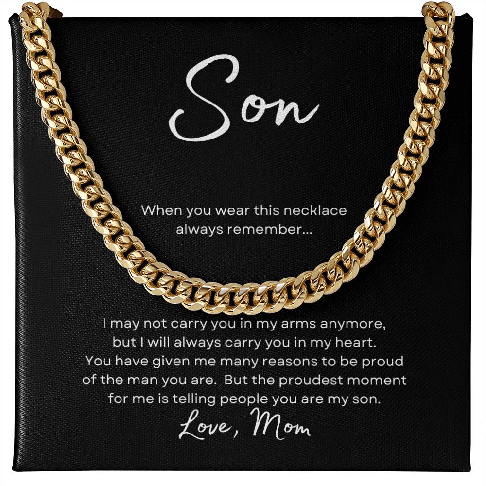 To Son From Mom | When you (CLN-S-M-WHENYOU-BK-S2309) - You Make It Special