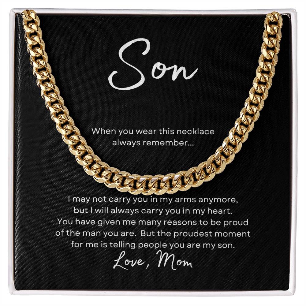 To Son From Mom | When you (CLN-S-M-WHENYOU-BK-S2309) - You Make It Special