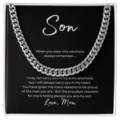 To Son From Mom | When you (CLN-S-M-WHENYOU-BK-S2309) - You Make It Special